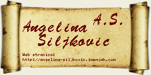 Angelina Šiljković vizit kartica